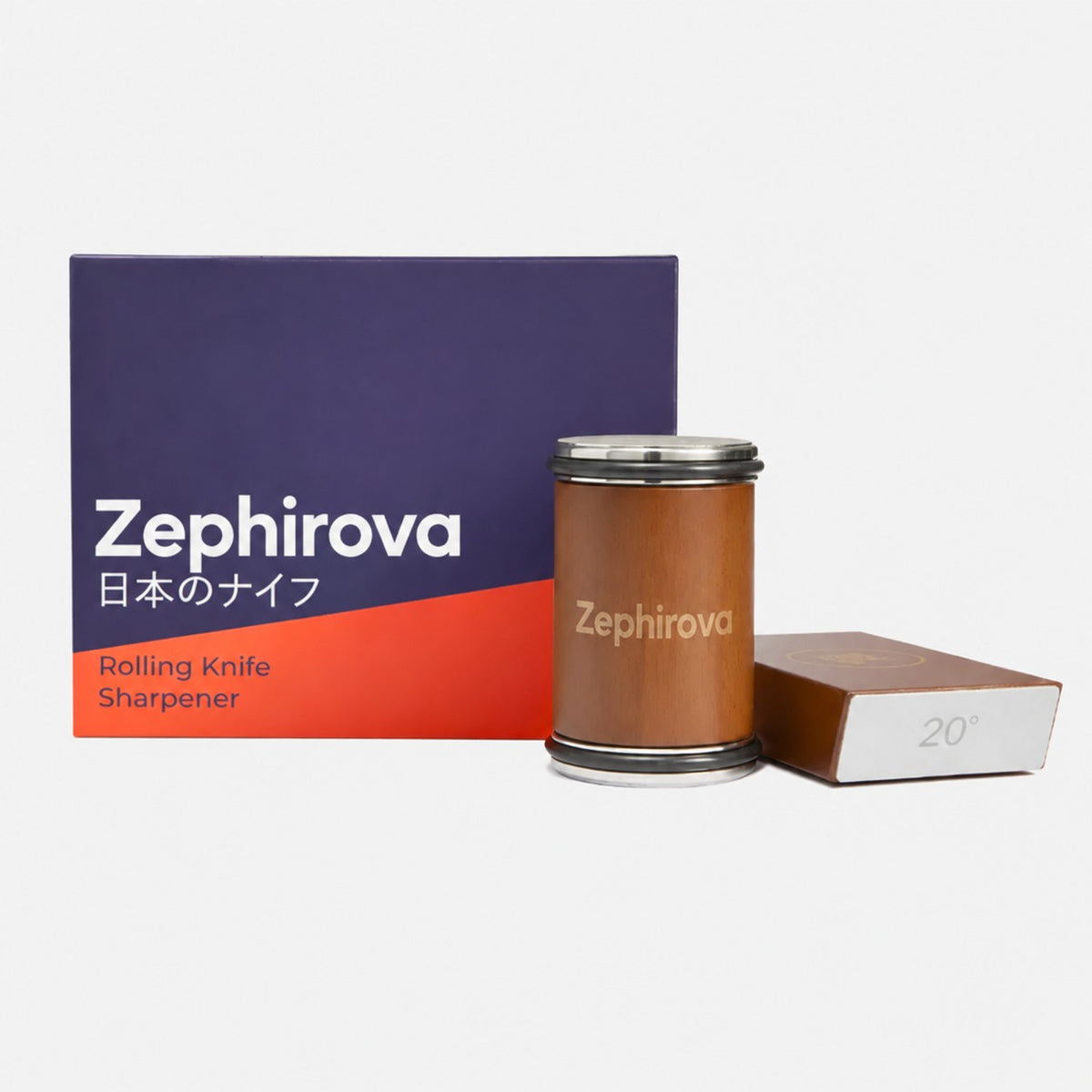 Zephirova Diamond Rolling Knife Sharpener™ – Sharp in 30 Seconds