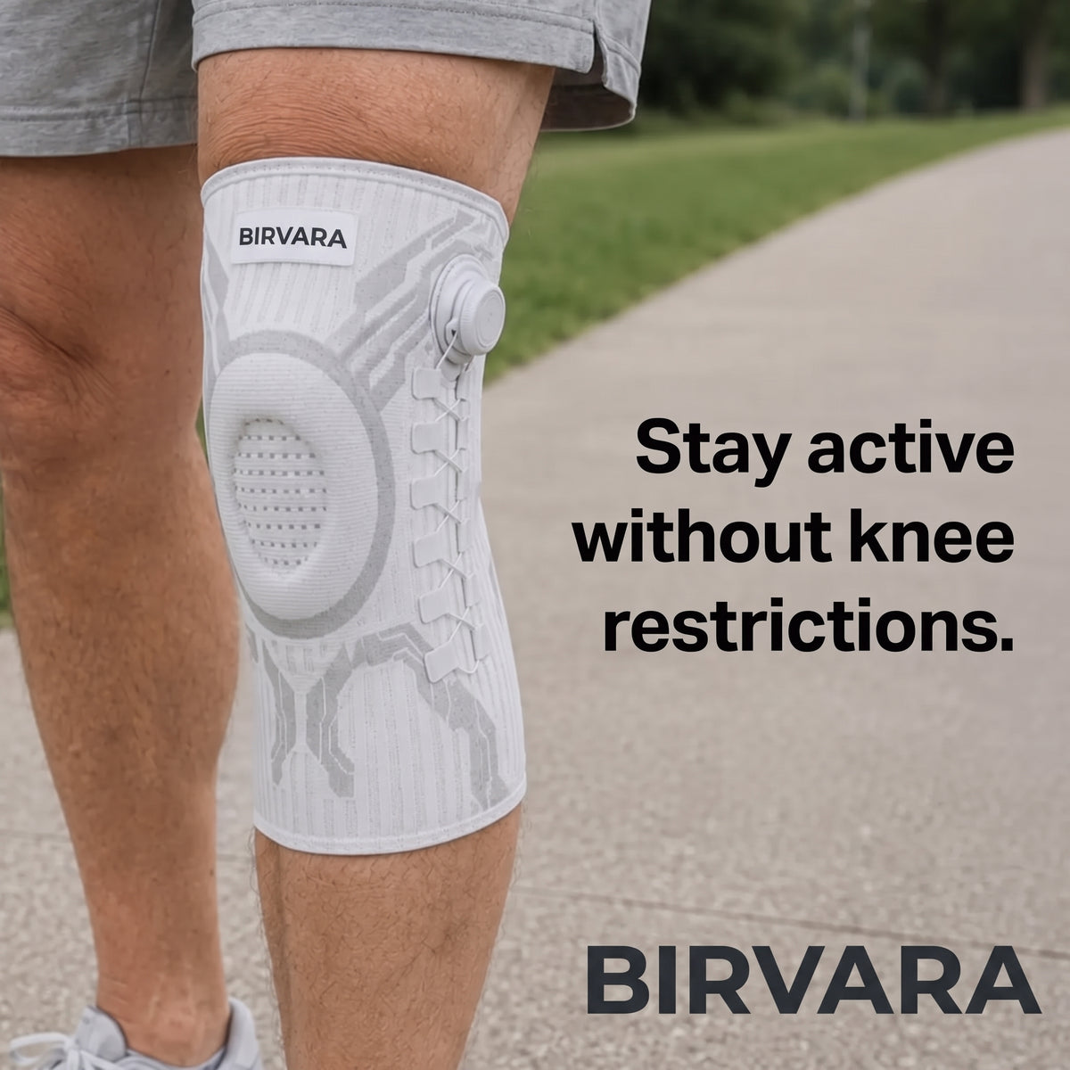 Stay active without knee restrictions